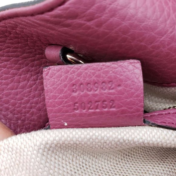 Authentic Gucci GG Soho on Chain Medium Pink Shoulder Bag - Picture 14 of 16